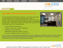 Tablet Screenshot of leede.com
